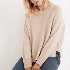 Madewell (Re)sourced Cashmere Crewneck Sweater